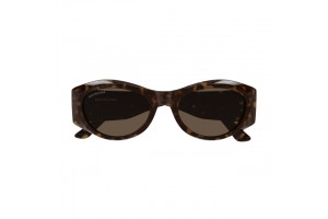 Balenciaga BB0396SK 002 Shiny Dark Havana napszemüveg