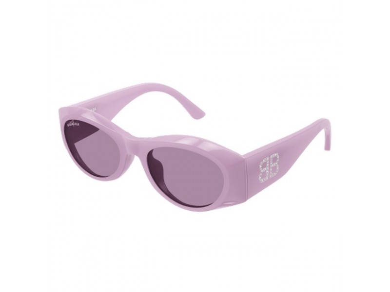 Balenciaga BB0396SK 004 lila női napszemüveg