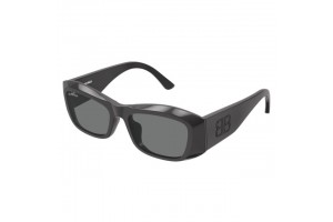 Balenciaga BB0397SA 004 – fényes sötétszürke napszemüveg