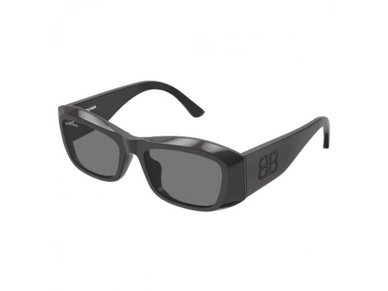 Balenciaga BB0397SA 004 – fényes sötétszürke napszemüveg