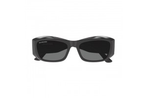 Balenciaga BB0397SA 004 – fényes sötétszürke napszemüveg