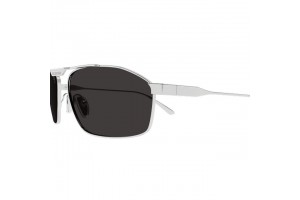 Balenciaga BB0416S 002 - fényes ezüst-szürke férfi napszemüveg