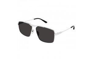 Balenciaga BB0418SK 002 SHINY SILVER GREY napszemüveg