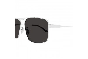 Balenciaga BB0418SK 002 – Shiny Silver Grey napszemüveg