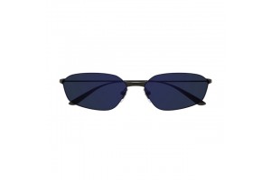 Balenciaga BB0412S matt gun metal kék napszemüveg