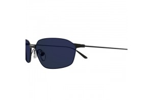 Balenciaga BB0412S matt gun metal kék napszemüveg