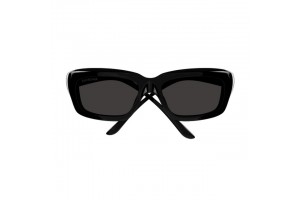 Balenciaga BB0385S 001 fényes fekete-szürke napszemüveg