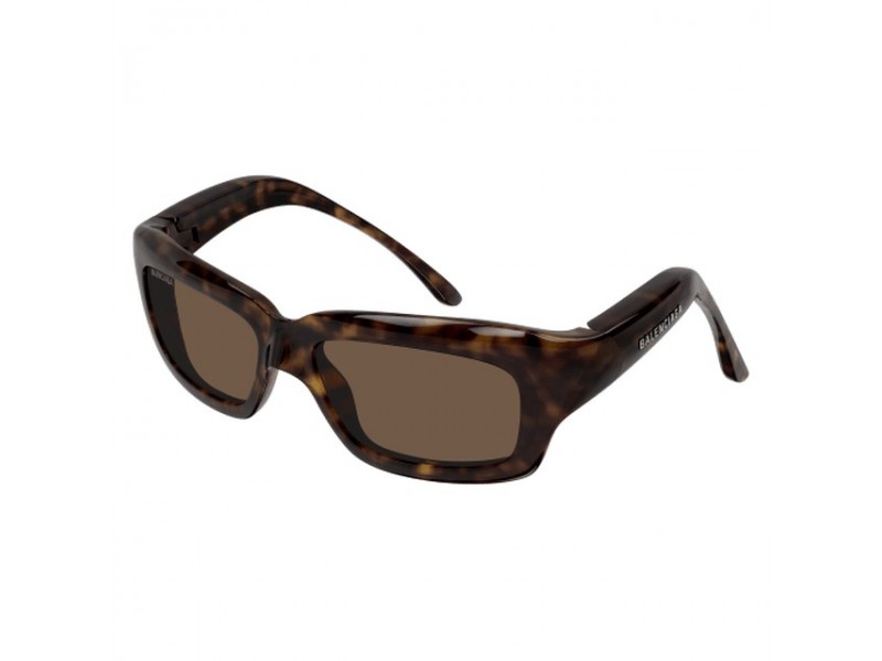 Balenciaga BB0385S 002 – Shiny Dark Havana napszemüveg