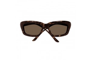 Balenciaga BB0385S 002 – Shiny Dark Havana napszemüveg