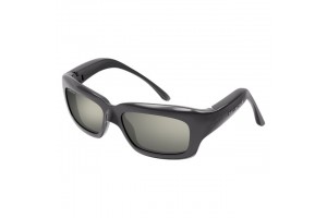 Balenciaga BB0385S 003 - kőszürke/fehér tükrös napszemüveg