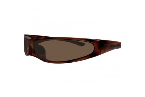 Balenciaga BB0383S Shiny Reddish Havana napszemüveg