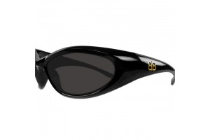 Balenciaga BB0384S 001 SHINY BLACK GREY