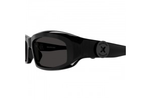 Balenciaga BB0408S 001 fényes fekete/szürke napszemüveg