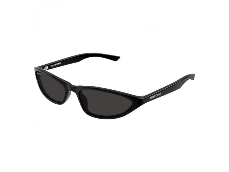 Balenciaga BB0402S 001 fényes fekete-szürke napszemüveg