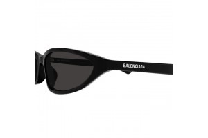 Balenciaga BB0402S 001 fényes fekete-szürke napszemüveg