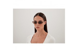 Balenciaga BB0402S 004 - fényes áttetsző mandulabarna