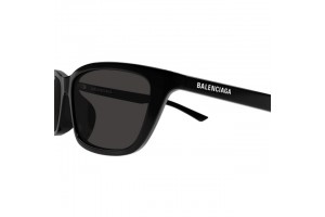Balenciaga BB0403SK 001 – fényes fekete/szürke napszemüveg