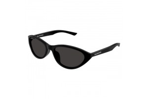 Balenciaga BB0404SK 001 SHINY SOLID BLACK GREY napszemüveg