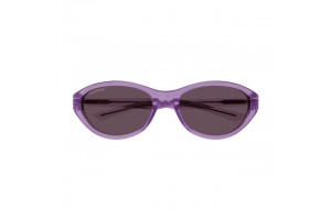 Balenciaga BB0404SK 004 - fényes áttetsző lila napszemüveg