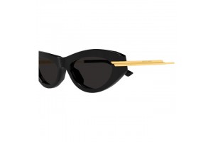 Bottega Veneta BV1368S 001 fekete-szürke női napszemüveg