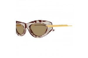 Bottega Veneta BV1368S HAVANA BROWN női napszemüveg
