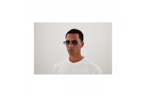 Bottega Veneta BV1126S 005 Silver Blue férfi napszemüveg