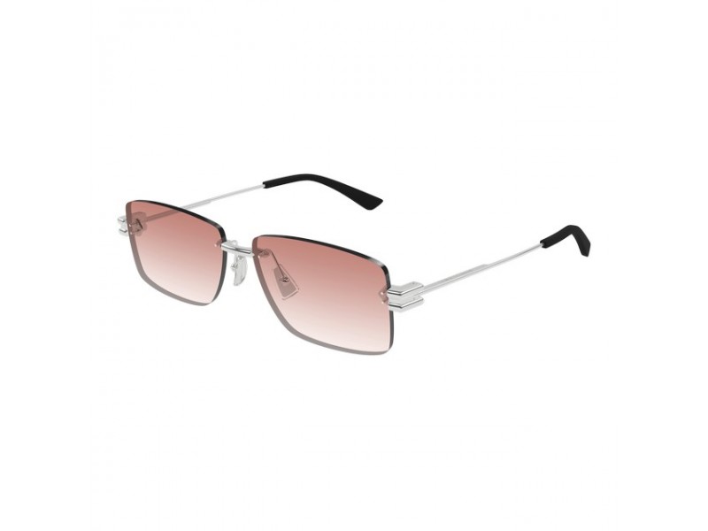 Bottega Veneta BV1126S 007 SILVER RED napszemüveg