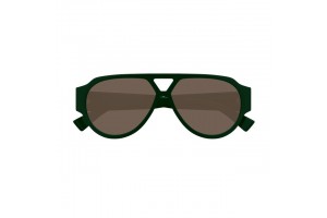 Bottega Veneta BV1318S 003 zöld-barna férfi napszemüveg