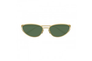 Bottega Veneta BV1330S 004 GOLD GREEN női napszemüveg