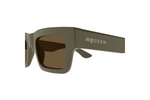 Alexander McQueen AM0508S 003 napszemüveg (taupe barna)
