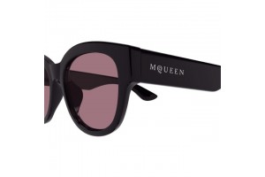 Alexander McQueen AM0509SA sötét lila-piros napszemüveg