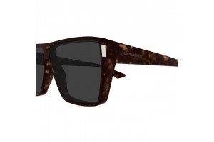 Saint Laurent SL 756 002 – Dark Havana szürke
