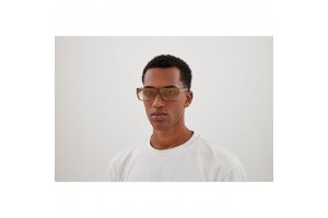 Saint Laurent SL 757 003 — fényes sárga-barna tükrös