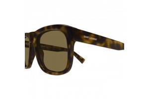 Saint Laurent SL 558 SHINY BROWN - férfi napszemüveg