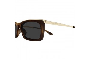 Saint Laurent SL 766 – közepes Havana szürke napszemüveg