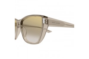 Saint Laurent SL 758 női napszemüveg - sárga-barna tükörlencse