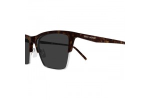 Saint Laurent SL 767 – Dark Havana / Silver Grey