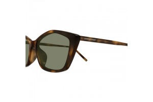 Saint Laurent SL 775 003 - SHINY MEDIUM HAVANA GREEN