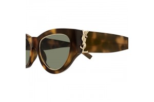 Saint Laurent SL M94 napszemüveg - Medium Havana, zöld lencse