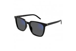 Saint Laurent SL M146 004 napszemüveg - fényes fekete/átlátszó