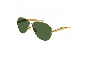 Bottega Veneta BV1305S 001 GOLD GREEN napszemüveg