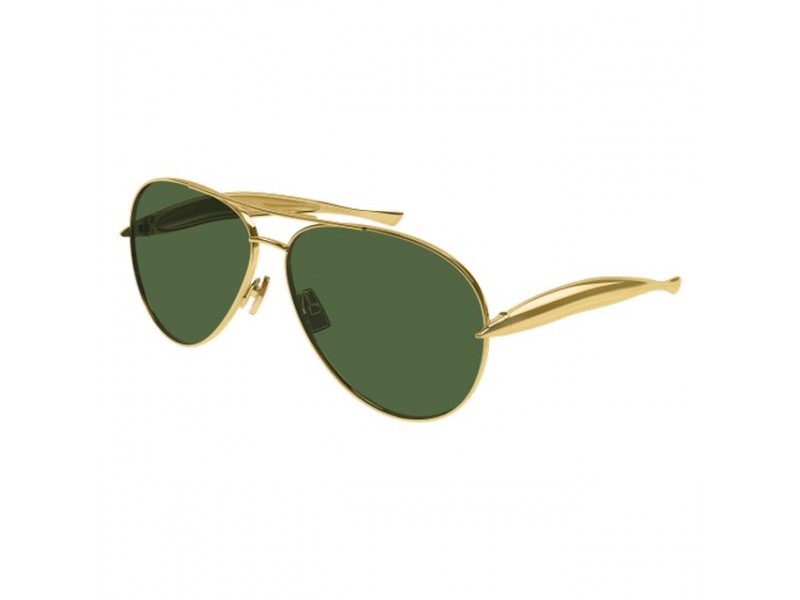 Bottega Veneta BV1305S 001 GOLD GREEN napszemüveg