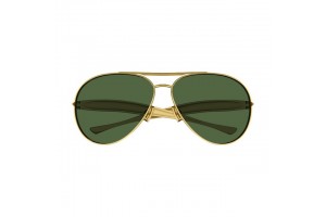 Bottega Veneta BV1305S 001 GOLD GREEN napszemüveg