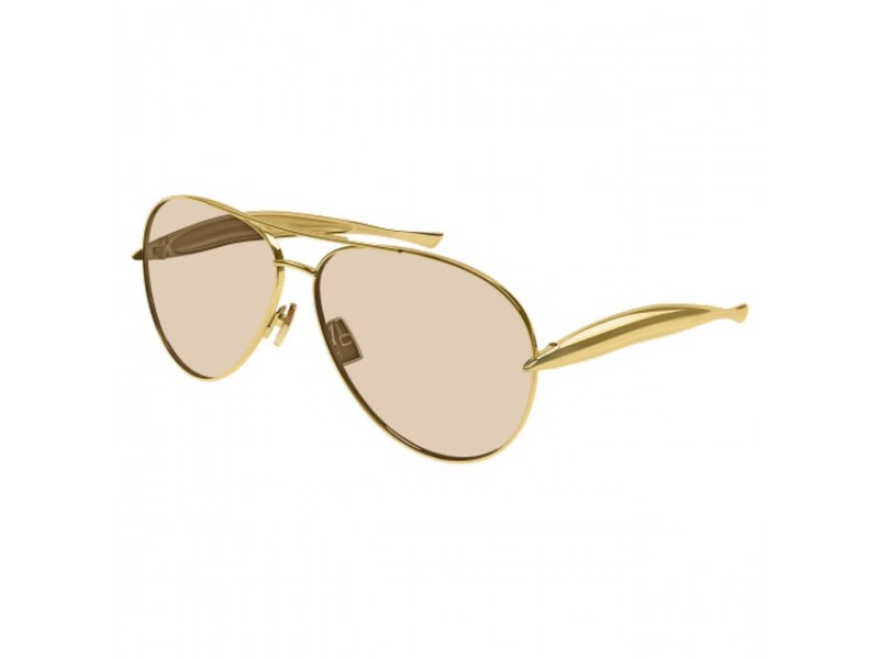 Bottega Veneta BV1305S 002 GOLD BROWN napszemüveg