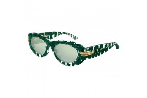 Bottega Veneta BV1322S 003 zöld női napszemüveg