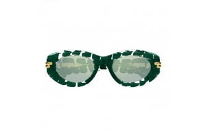 Bottega Veneta BV1322S 003 zöld női napszemüveg