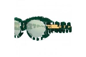 Bottega Veneta BV1322S 003 zöld női napszemüveg