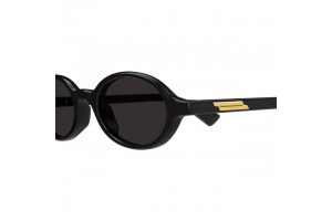 Bottega Veneta BV1388S 001 napszemüveg — BLACK GREY