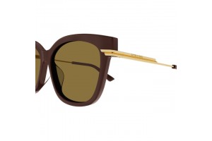 Bottega Veneta BV1296SA 004 burgundy barna napszemüveg