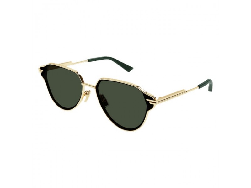 Bottega Veneta BV1271S 003 GOLD GREEN napszemüveg